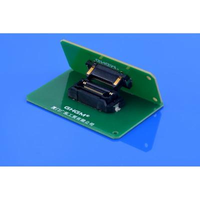 Le panneau flottant de pas de 0,8 mm pour embarquer le fournisseur de connecteurs à plusieurs cartes remplace Iriso Hirose Molex
