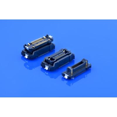 Fournisseur de connecteurs carte à carte haute densité, pas 0,8 mm, hauteur d'accouplement 5,0 mm, remplace TE AMP
