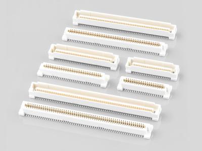 Fournisseur de connecteurs carte à carte haute densité, pas 0,8 mm, hauteur d'accouplement 5,0 mm, remplace TE AMP
